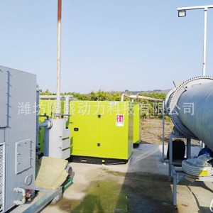 100KW秸秆气静音箱发电机组 养殖场用大功率秸秆气发电机制造厂 1台