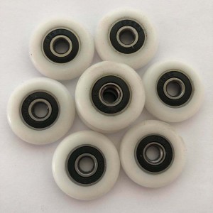 注塑696zz包胶轴承 淋浴房轴承沉头包胶696轴承 5*25*6包胶轴承     1000个