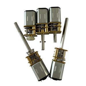 厂家批发N20微型长轴直流减速电机3V 5V 6V 小型金属齿轮减速马达 100个