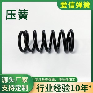 弹簧工厂定制不锈钢压缩弹簧各类线径弹簧压簧大线径不锈钢弹簧     50个