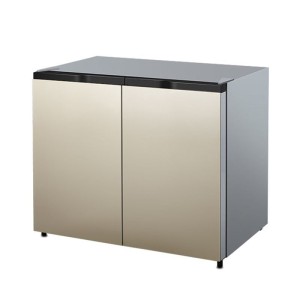 卧式冰箱288升嵌入式冰柜家用风冷无霜小型柜双门橱柜厨房矮冰箱