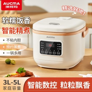 正品智能电饭煲家用饭店多功能蒸煮预约5L触控定时电饭锅礼品代发