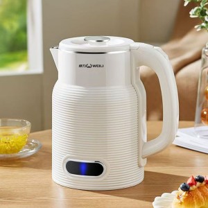 双层防水电热水壶无缝不锈钢烧水壶自动断电礼品厂家批发智能恒温