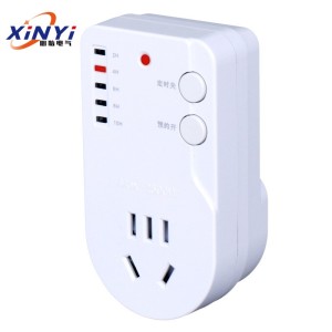 定时插座电饭煲预约定时器220V家用电动车充电倒计时自动断电开关 1个