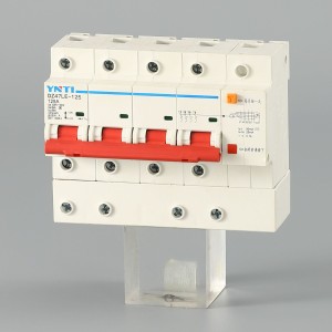 YNTI DZ47LE-125：带重合闸功能的漏电保护断路器漏电开关 1只