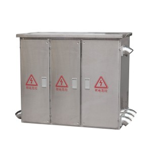 不锈钢配电箱国网JP柜无功补偿综合配电箱国网电表箱三相计量表箱  1台