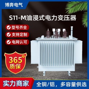 S11-M油浸式变压器10/0.4铜铝芯S13/20电力变压器有载调压31 5KVA 1台