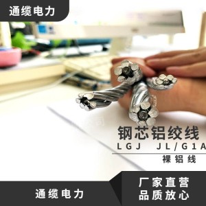 镀锌钢芯铝绞线裸铝线钢绞线架空地导线LGJ JL/G1A 架空钢芯铝线 300公斤