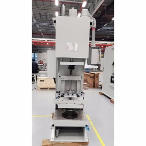 科聚SHP-60立式液压机C型伺服单臂油压机 单柱冲床设备轴承压装机