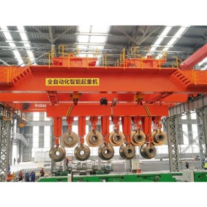 智能起重机工厂车间桥梁式轨道无人天车龙门吊智能无人吊运