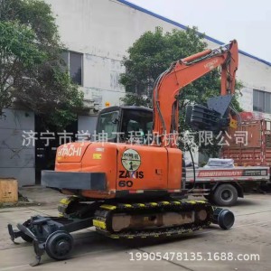 挖机液压底盘改装 快速行走底盘 带液压刹车的底盘