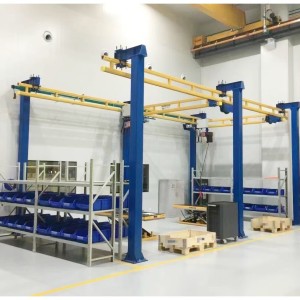 厂家定制kbk起重机车间搬运柔性KBK轨道起重机刚性轨道吊起重机 1台