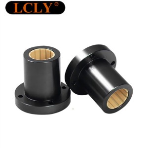 免维护工程塑料直线轴承外铝内塑 直筒型 法兰型 箱式型 以上型均