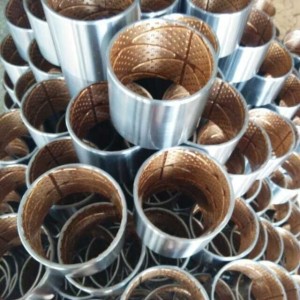 JF800双金属衬套 汽车转向节 主销衬套无油润滑钢板轴套 复合套     10套