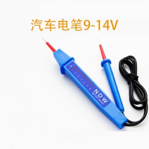正原 工厂供货 汽车电瓶检测电笔 直流电检测 车用测电笔9-14V 1支