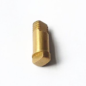 球阀铜阀杆 铜制活水表接头卡套波纹管接头配件 球阀阀杆 3000个