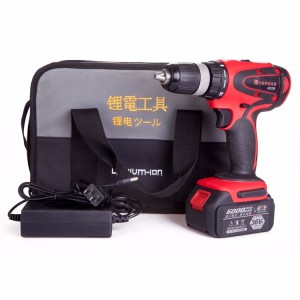 锂电充电钻 铁拳13MM大功率36V手持电动螺丝刀双速电钻 现货批发    500件