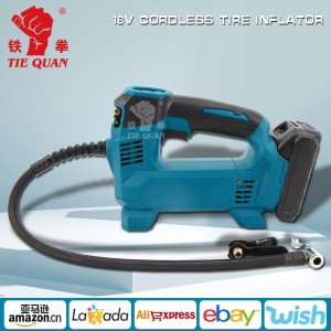 无线充气泵车载充电打气泵汽车用小型便携式锂电池轮胎电动打气机