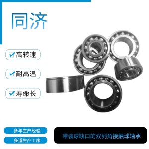 双列角接触球轴承 3204B 3056205 5206-2RS 同济带装球缺口的轴承 500个