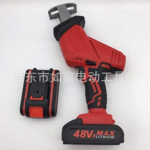 批发电动往复锯充电式电动马刀据户外手提小型伐木电锯锂电马刀据