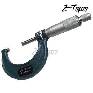 Etopoo 25/50/75/100MM 0.01MM 4件套千分尺外径千分尺套装 1把