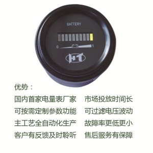 跨境 厂家直供蓄电池电量表剩余电量指示锂电池电量表量大从优 1个