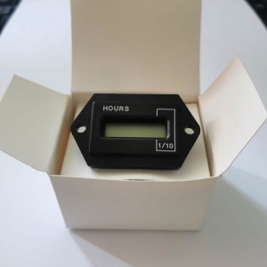 跨境 厂家直供发动机工作小时表工程车用计时器LCD小时计量大从优 1个