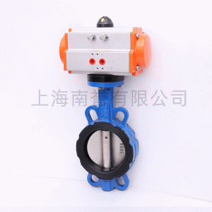 气动蝶阀D671X-16Q 厂家直销双作用气动对夹蝶阀 现货供应