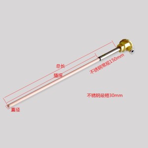 现货铂铑热电偶 铂铑10-铂 陶瓷热电偶 耐高温99刚玉管WRP130